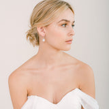 Ava pearl drop earrings - Liberty in Love
