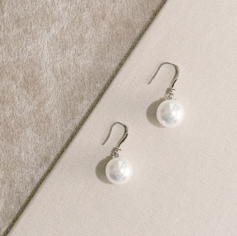 Ava pearl drop earrings - Liberty in Love