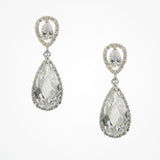 Bacall crystal teardrop earrings - Liberty in Love
