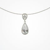 Bacall crystal pendant necklace - Liberty in Love