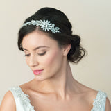 Barcelona starburst of crystals and pearls headpiece - Liberty in Love