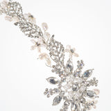 Barcelona starburst of crystals and pearls headpiece - Liberty in Love