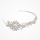 Barcelona starburst of crystals and pearls headpiece - Liberty in Love