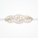 Beaded lace scallop headpiece - Liberty in Love