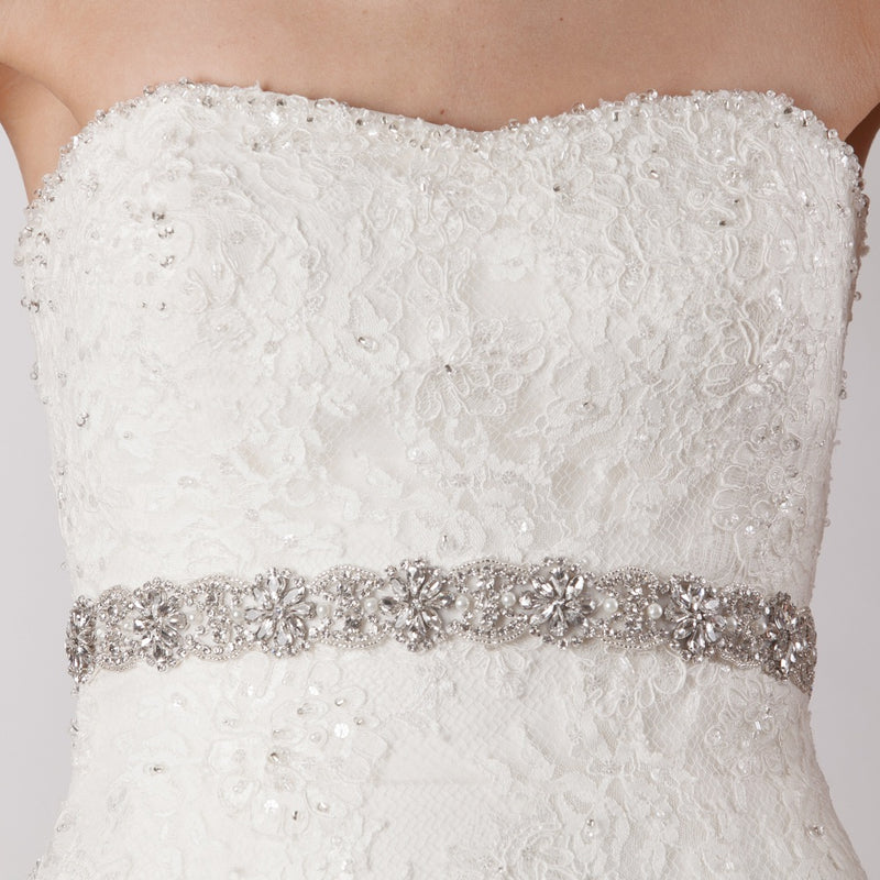Beatrix bridal sash - Liberty in Love