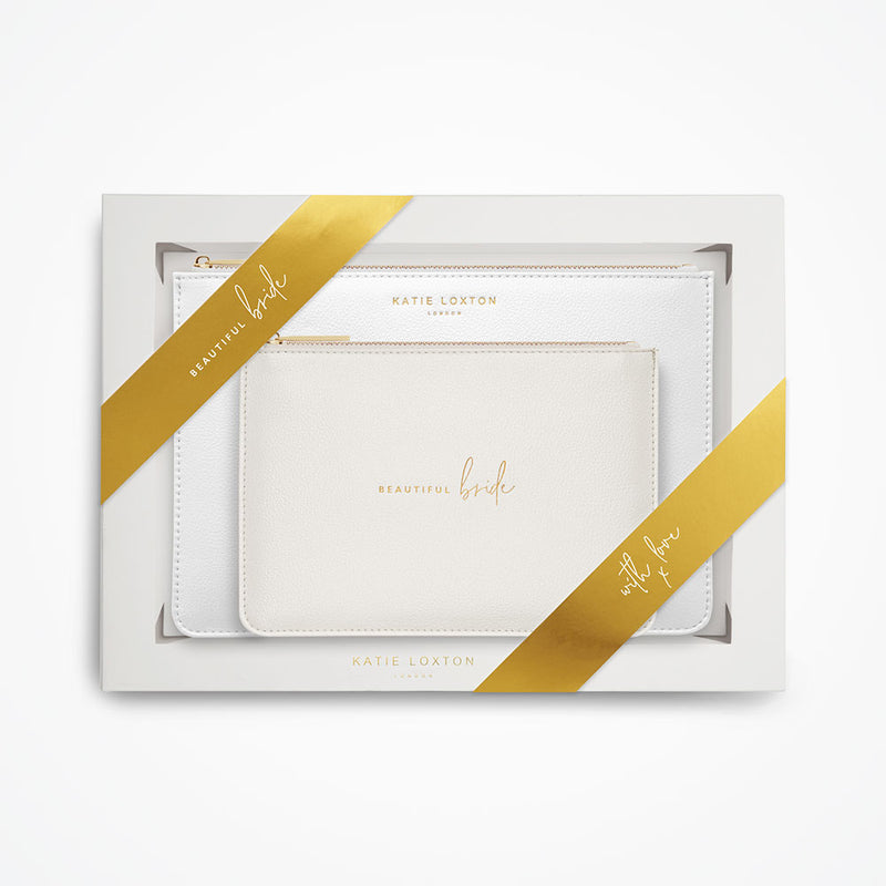 Katie Loxton ‘Beautiful bride’ perfect pouch gift set - Liberty in Love