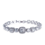 Belize square crystal bracelet - Liberty in Love