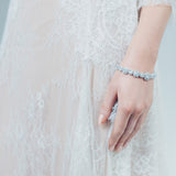 Belize square crystal bracelet - Liberty in Love