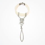 Bell crystal pearl hand bracelet - Liberty in Love