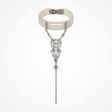 Bell crystal pearl hand bracelet - Liberty in Love