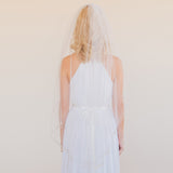 Belle tulle veil with beaded edge - Liberty in Love