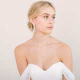 Bellerose crystal triple drop earrings - Liberty in Love