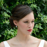 Belmont crystal teardrop earrings - Liberty in Love