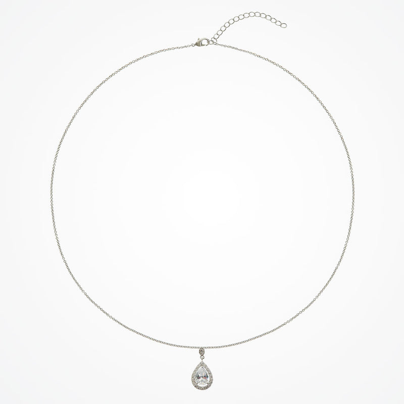 Belmont crystal pendant necklace - Liberty in Love