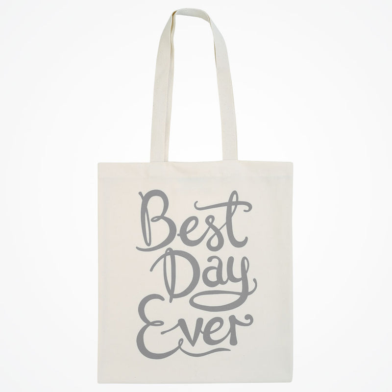 Best day ever tote bag (grey) - Liberty in Love