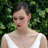 Beverley Hills cubic zirconia pendant necklace - Liberty in Love