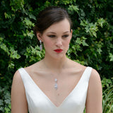 Beverley Hills cubic zirconia pendant necklace - Liberty in Love