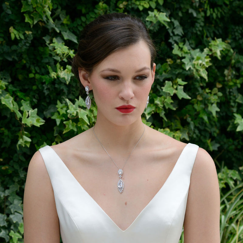 Beverley Hills cubic zirconia earrings - Liberty in Love