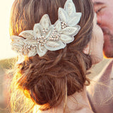 Bianca beaded floral headpiece - Liberty in Love