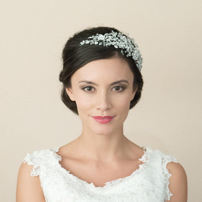 Bliss crystal bridal headpiece - Liberty in Love