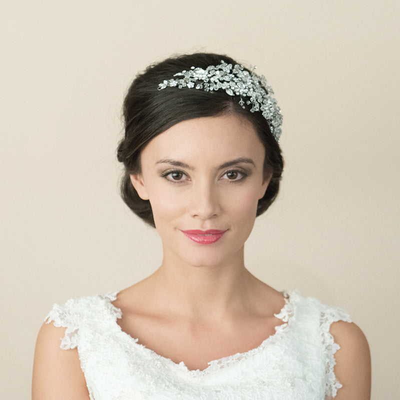 Bliss crystal bridal headpiece - Liberty in Love