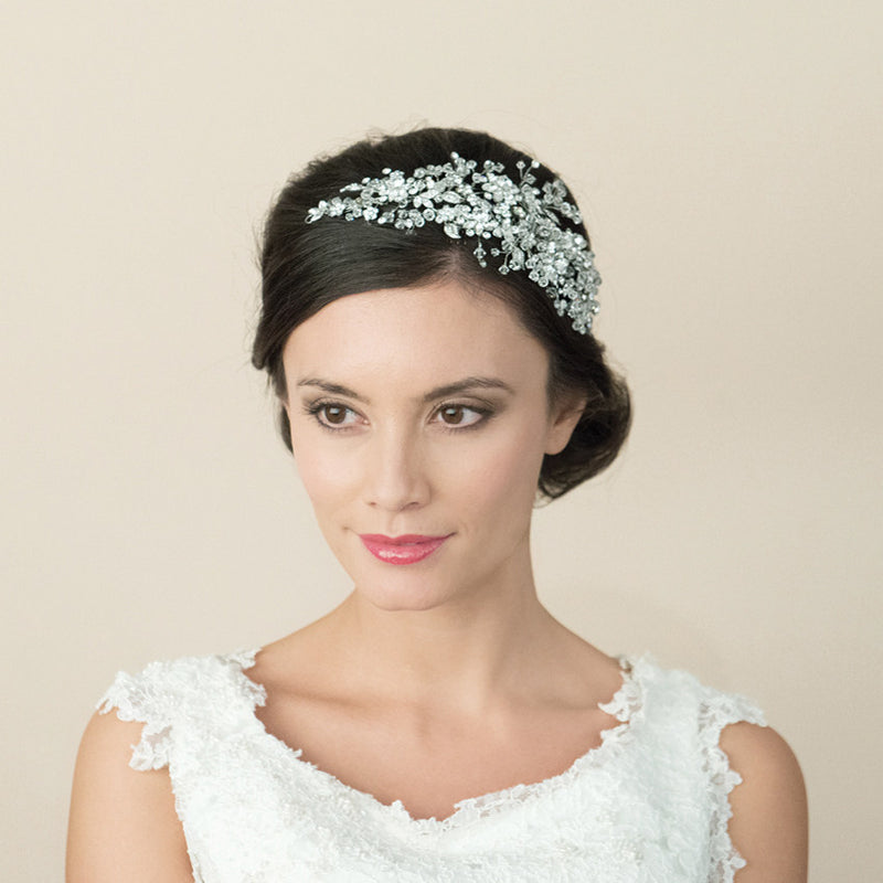 Bliss crystal bridal headpiece - Liberty in Love