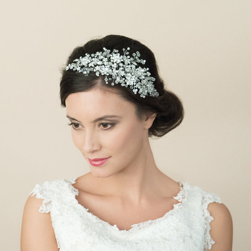 Bliss crystal bridal headpiece - Liberty in Love