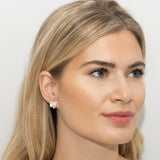 Bloom pearl flower earrings - Liberty in Love