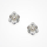 Bloom pearl flower earrings - Liberty in Love