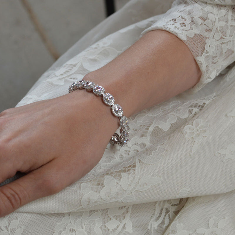 Bloomsbury cubic zirconia bracelet - Liberty in Love