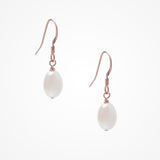 Blossom I pearl droplet earrings (rose gold) - Liberty in Love
