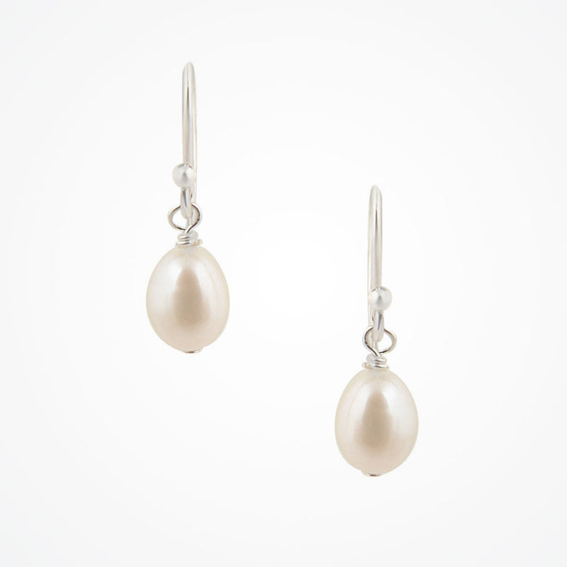 Blossom I pearl drop earrings (silver) - Liberty in Love