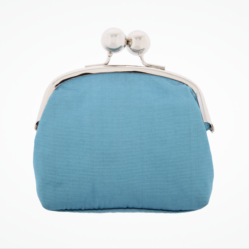 Small blue coin purse - Liberty in Love