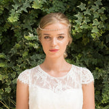Blush promise rose gold band of crystals headpiece - Liberty in Love