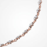 Blush promise rose gold band of crystals headpiece - Liberty in Love