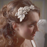 Vintage rose sweep headdress - Liberty in Love