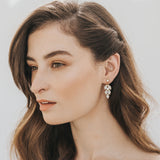 Bocheron gold crystal drop earrings - Liberty in Love