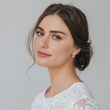 Bocheron pearl drop earrings (rose gold) - Liberty in Love