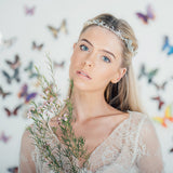 Boho pearl blossom circlet - Liberty in Love