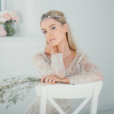 Boho pearl blossom circlet - Liberty in Love