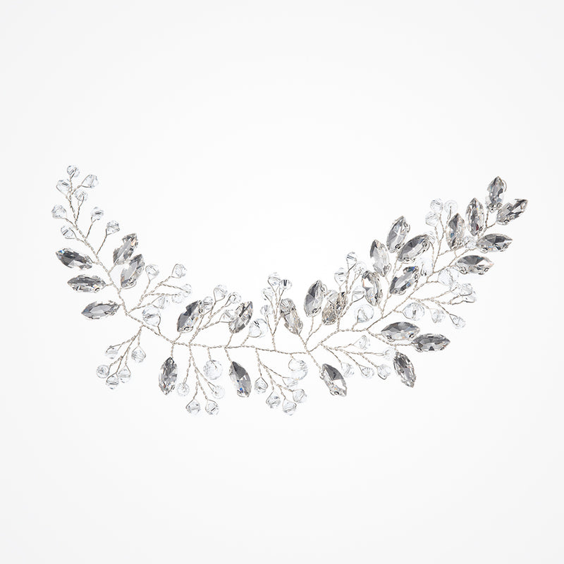 Bretta crystal embellished hair vine - Liberty in Love