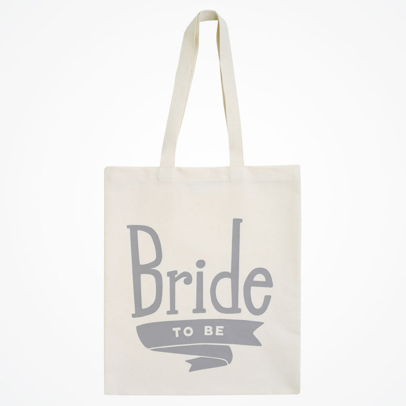 Bride-to-be tote bag (grey) - Liberty in Love