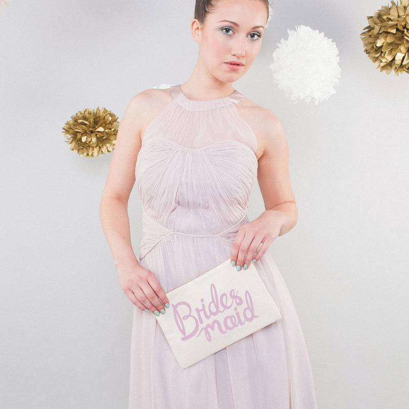 Bridesmaid pouch (rose) - Liberty in Love