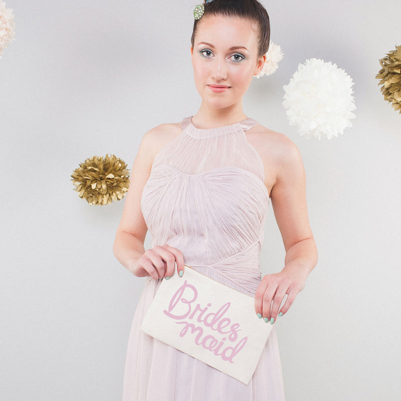 Bridesmaid pouch (rose) - Liberty in Love
