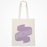 Bridesmaid tote bag (lavender) - Liberty in Love