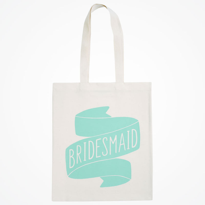 Bridesmaid tote bag (mint) - Liberty in Love