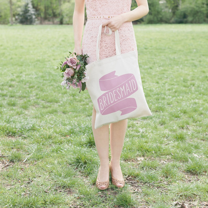 Bridesmaid tote bag (rose) - Liberty in Love