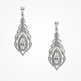 Cafe Royale crystal bridal statement earrings - Liberty in Love