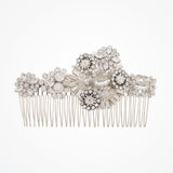 Caglari vintage-inspired crystal bridal hair comb - Liberty in Love