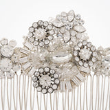 Caglari vintage-inspired crystal bridal hair comb - Liberty in Love
